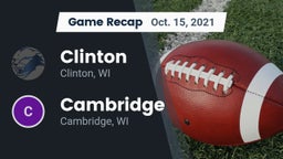 Recap: Clinton  vs. Cambridge  2021