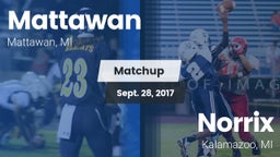 Matchup: Mattawan vs. Norrix  2017