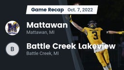 Recap: Mattawan  vs. Battle Creek Lakeview  2022