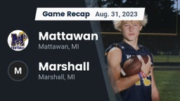 Recap: Mattawan  vs. Marshall  2023