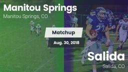 Matchup: Manitou Springs vs. Salida  2018