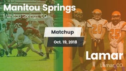 Matchup: Manitou Springs vs. Lamar  2018