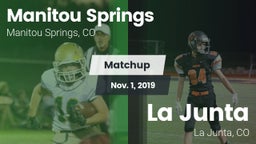 Matchup: Manitou Springs vs. La Junta  2019