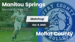 Matchup: Manitou Springs vs. Moffat County  2020