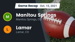 Recap: Manitou Springs  vs. Lamar  2021