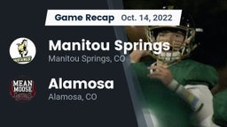 Recap: Manitou Springs  vs. Alamosa  2022