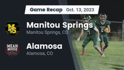 Recap: Manitou Springs  vs. Alamosa  2023