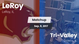 Matchup: LeRoy vs. Tri-Valley  2017