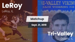 Matchup: LeRoy vs. Tri-Valley  2018