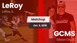Matchup: LeRoy vs. GCMS  2018