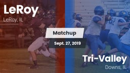 Matchup: LeRoy vs. Tri-Valley  2019