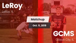 Matchup: LeRoy vs. GCMS  2019