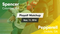 Matchup: Spencer vs. Pepperell  2016