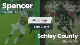 Matchup: Spencer vs. Schley County  2018