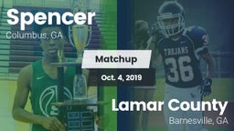 Matchup: Spencer vs. Lamar County  2019