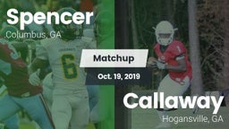 Matchup: Spencer vs. Callaway  2019