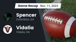 Recap: Spencer  vs. Vidalia  2023
