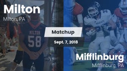 Matchup: Milton vs. Mifflinburg  2018