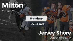 Matchup: Milton vs. Jersey Shore  2020