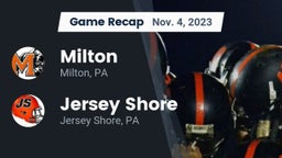 Recap: Milton  vs. Jersey Shore  2023