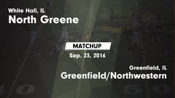 Matchup: North Greene vs. Greenfield/Northwestern  2016