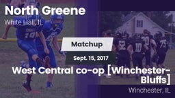 Matchup: North Greene vs. West Central co-op [Winchester-Bluffs]  2017