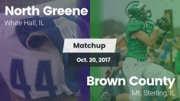 Matchup: North Greene vs. Brown County  2017