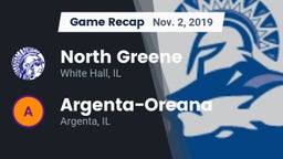 Recap: North Greene  vs. Argenta-Oreana  2019