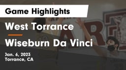 West Torrance  vs Wiseburn Da Vinci Game Highlights - Jan. 6, 2023