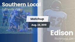 Matchup: SLHS vs. Edison  2018