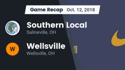 Recap: Southern Local  vs. Wellsville  2018