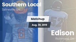 Matchup: SLHS vs. Edison  2019