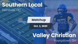Matchup: SLHS vs. Valley Christian  2020