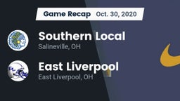 Recap: Southern Local  vs. East Liverpool  2020