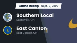 Recap: Southern Local  vs. East Canton  2022