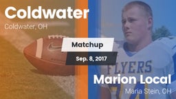 Matchup: Coldwater vs. Marion Local  2017