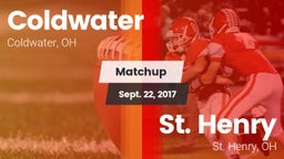 Matchup: Coldwater vs. St. Henry  2017