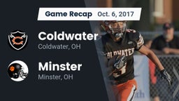 Recap: Coldwater  vs. Minster  2017