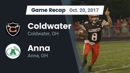 Recap: Coldwater  vs. Anna  2017