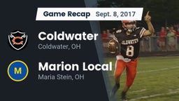 Recap: Coldwater  vs. Marion Local  2017