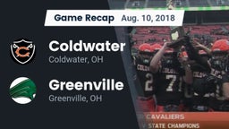 Recap: Coldwater  vs. Greenville  2018