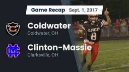 Recap: Coldwater  vs. Clinton-Massie  2017