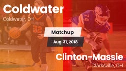 Matchup: Coldwater vs. Clinton-Massie  2018