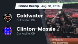 Recap: Coldwater  vs. Clinton-Massie  2018