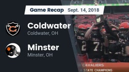 Recap: Coldwater  vs. Minster  2018