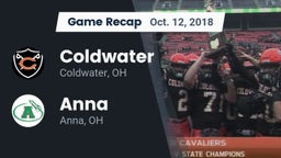 Recap: Coldwater  vs. Anna  2018