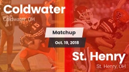 Matchup: Coldwater vs. St. Henry  2018