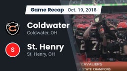 Recap: Coldwater  vs. St. Henry  2018