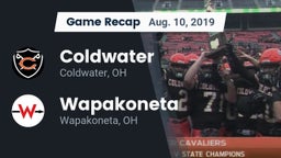 Recap: Coldwater  vs. Wapakoneta  2019