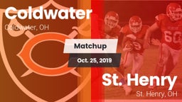 Matchup: Coldwater vs. St. Henry  2019